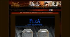 Desktop Screenshot of flea-microphones.com